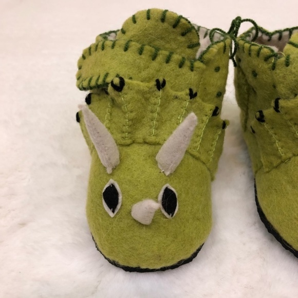 Zooties Triceratops Toddler Shoes - 1-3 Years - Picture 3 of 8